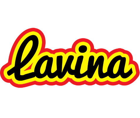 Lavina flaming logo