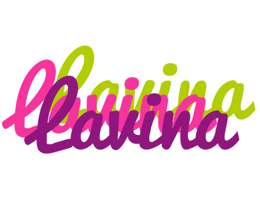 Lavina flowers logo
