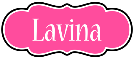 Lavina invitation logo