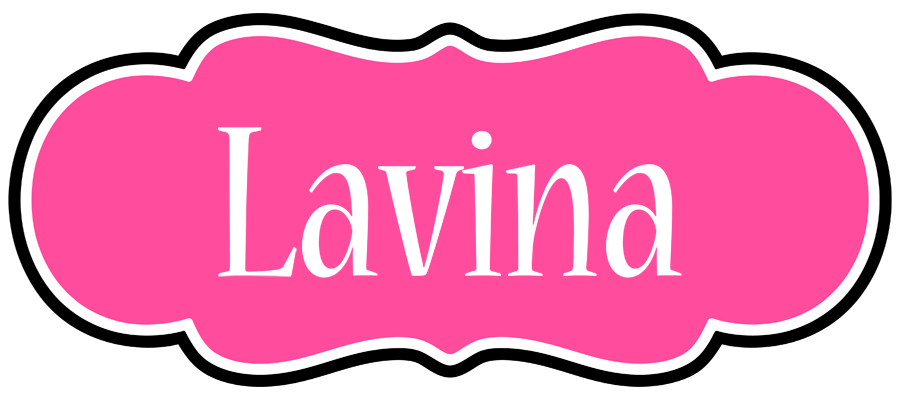 Lavina invitation logo