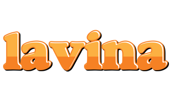 Lavina orange logo