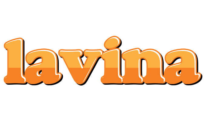 Lavina orange logo