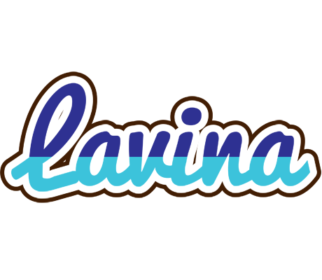 Lavina raining logo