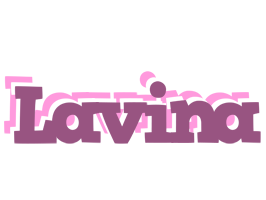 Lavina relaxing logo