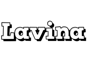 Lavina snowing logo