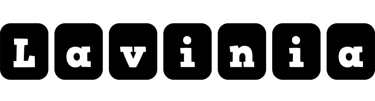 Lavinia box logo