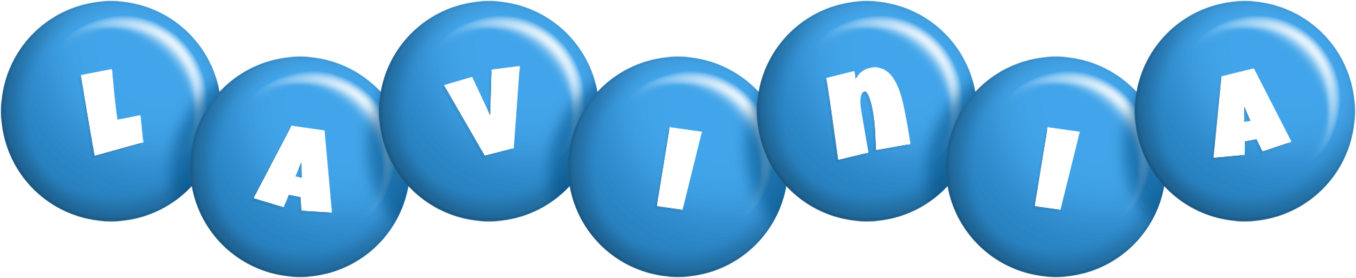 Lavinia candy-blue logo