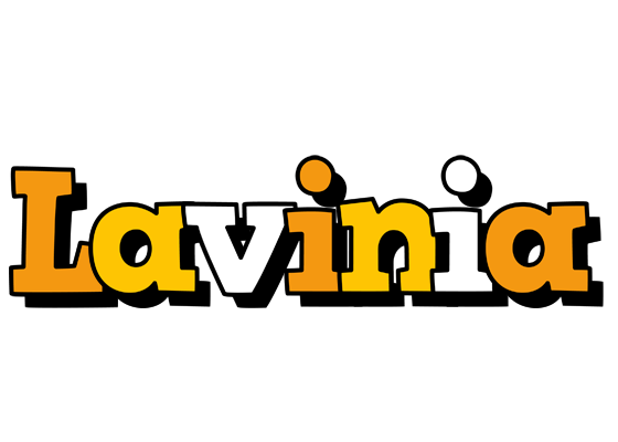 Lavinia cartoon logo