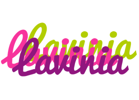 Lavinia flowers logo