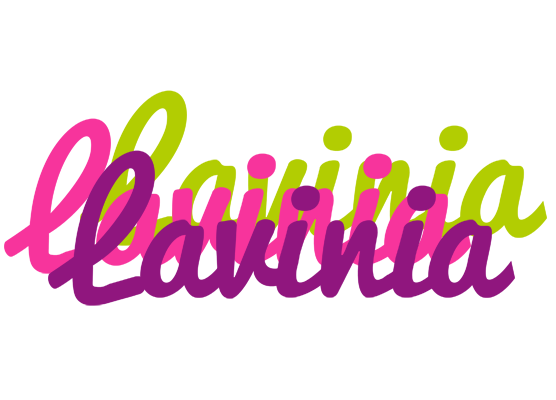 Lavinia flowers logo
