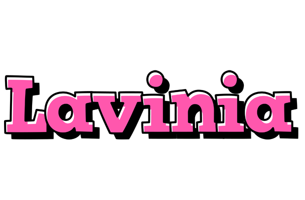 Lavinia girlish logo