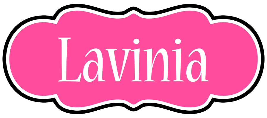 Lavinia invitation logo