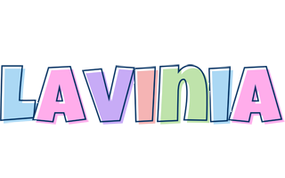 Lavinia pastel logo