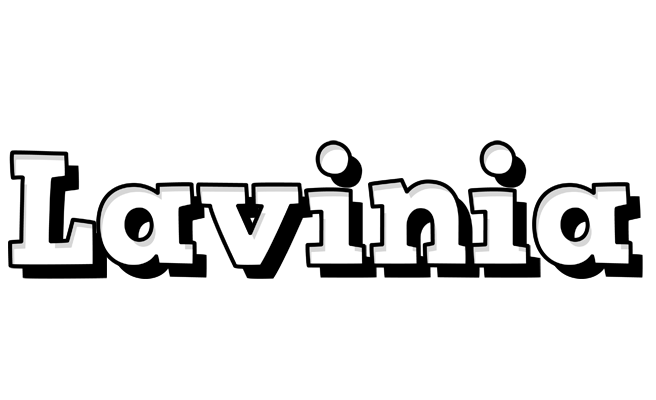Lavinia snowing logo