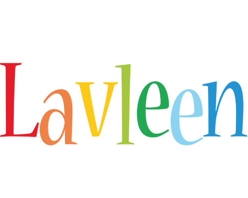 Lavleen birthday logo