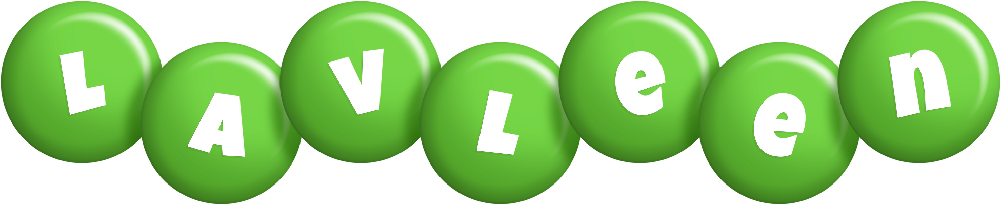 Lavleen candy-green logo
