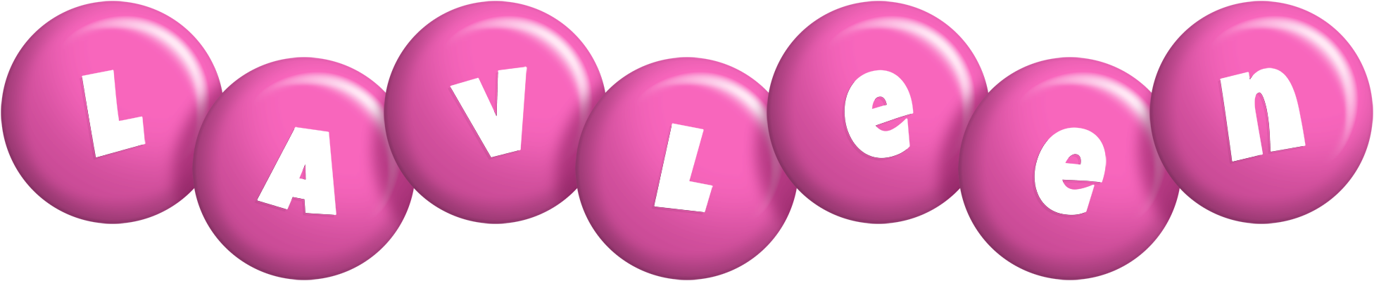 Lavleen candy-pink logo