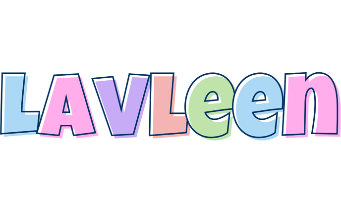 Lavleen pastel logo
