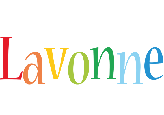 Lavonne birthday logo