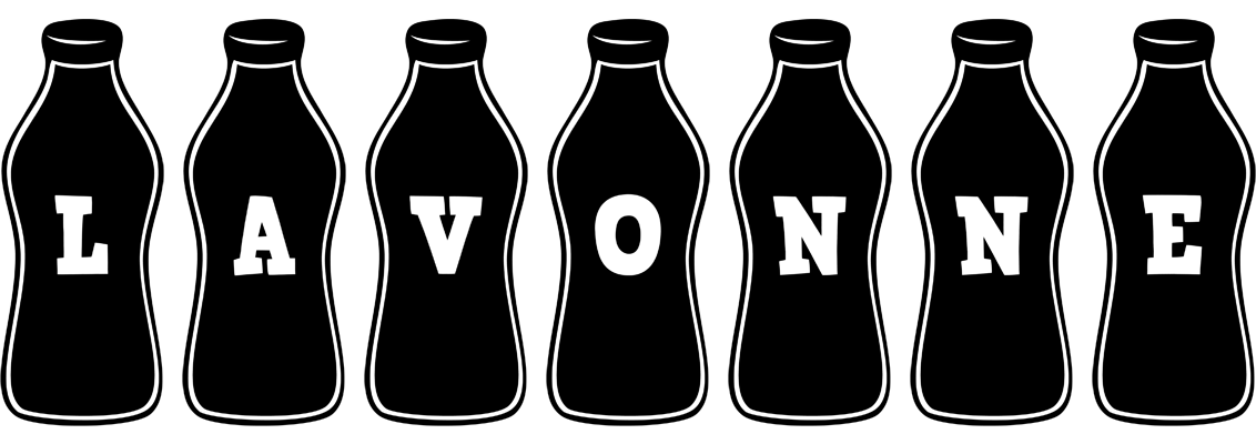 Lavonne bottle logo