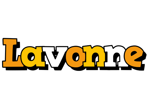 Lavonne cartoon logo