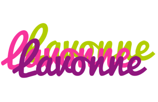 Lavonne flowers logo