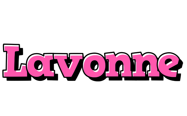 Lavonne girlish logo