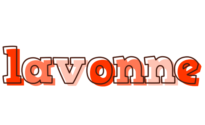 Lavonne paint logo