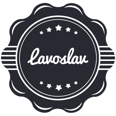Lavoslav badge logo