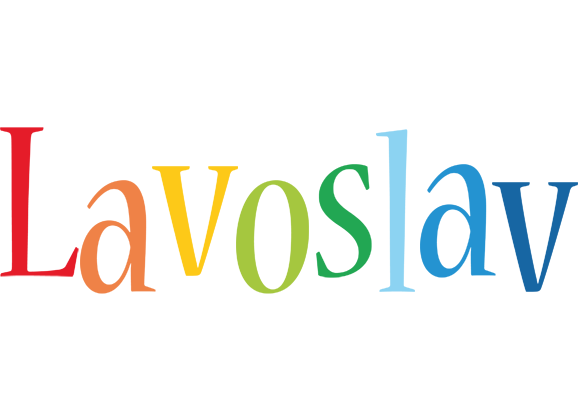 Lavoslav birthday logo
