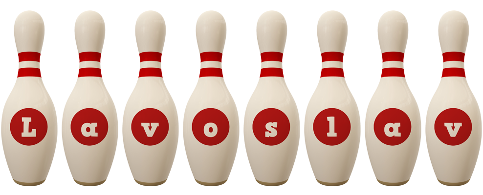 Lavoslav bowling-pin logo