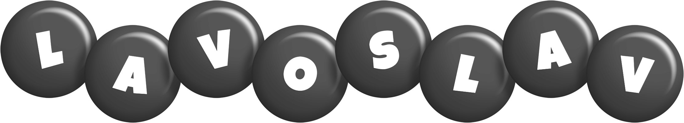 Lavoslav candy-black logo