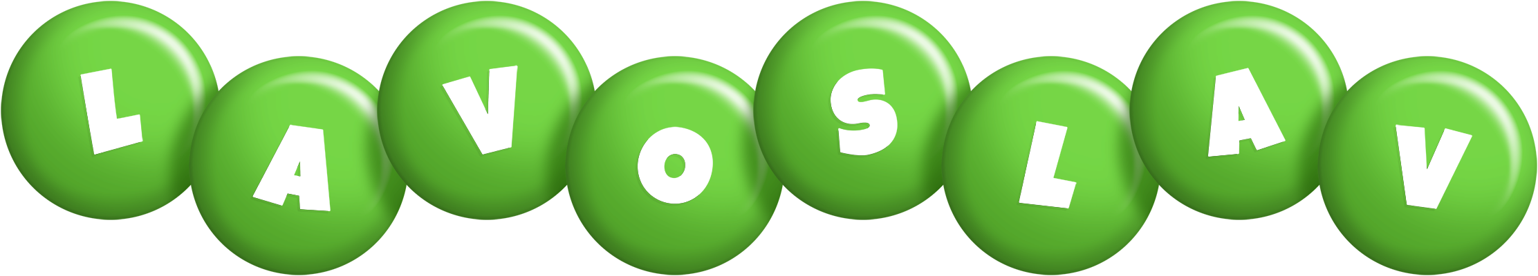 Lavoslav candy-green logo