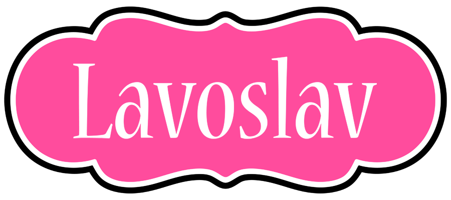 Lavoslav invitation logo