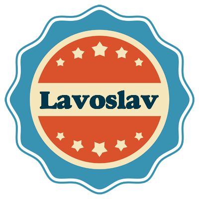 Lavoslav labels logo