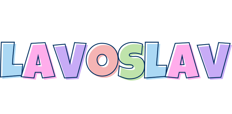 Lavoslav pastel logo
