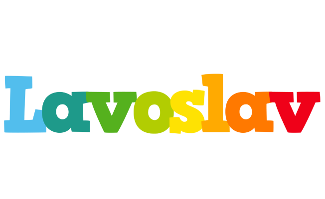 Lavoslav rainbows logo
