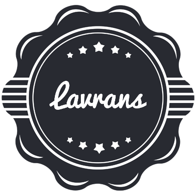 Lavrans badge logo
