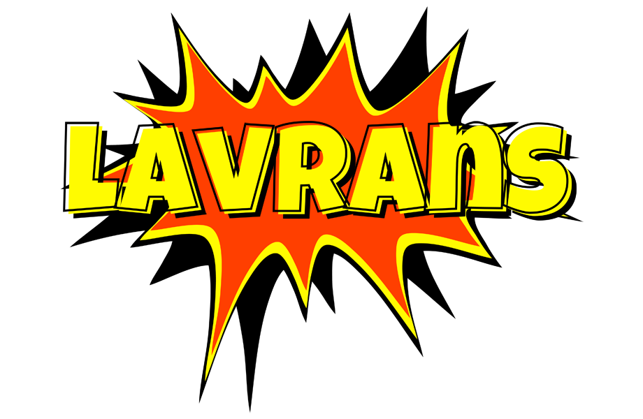 Lavrans bazinga logo
