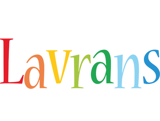 Lavrans birthday logo