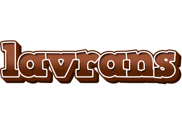 Lavrans brownie logo