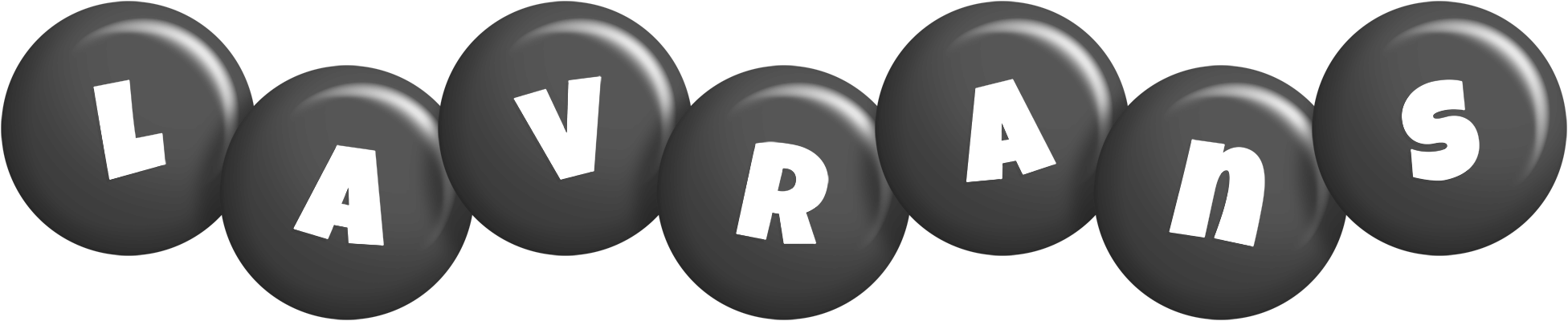 Lavrans candy-black logo