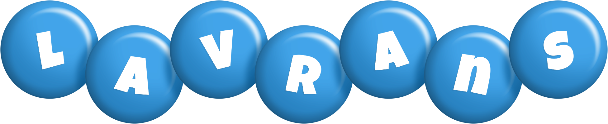 Lavrans candy-blue logo