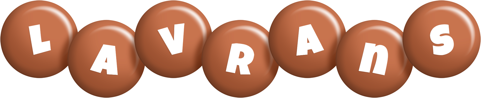Lavrans candy-brown logo
