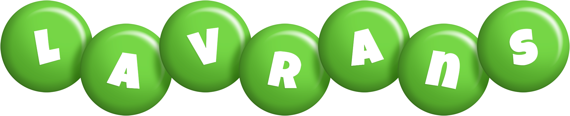 Lavrans candy-green logo