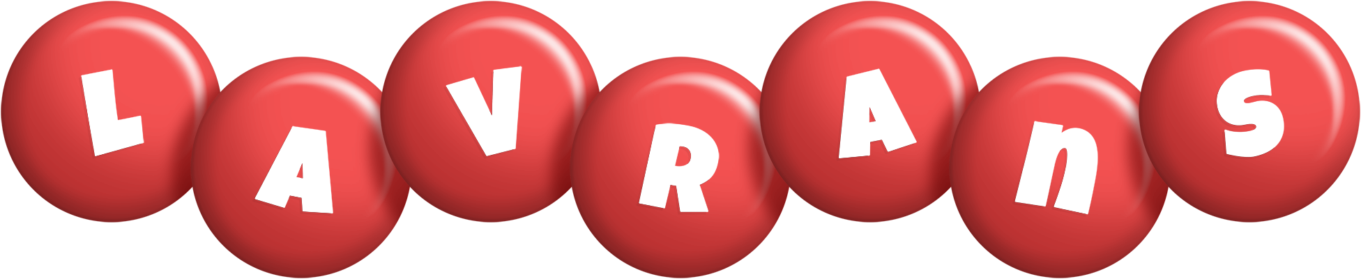 Lavrans candy-red logo