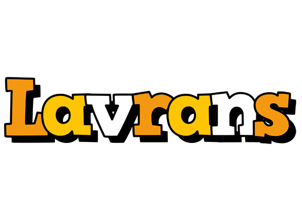 Lavrans cartoon logo