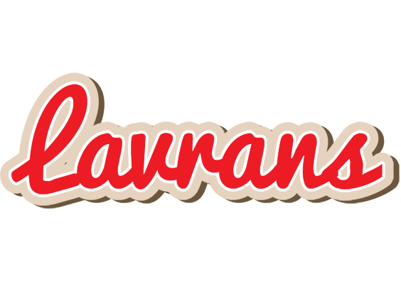 Lavrans chocolate logo