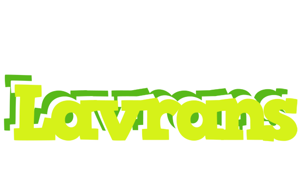 Lavrans citrus logo