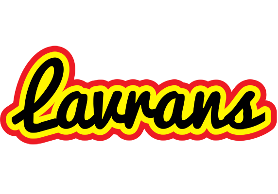 Lavrans flaming logo